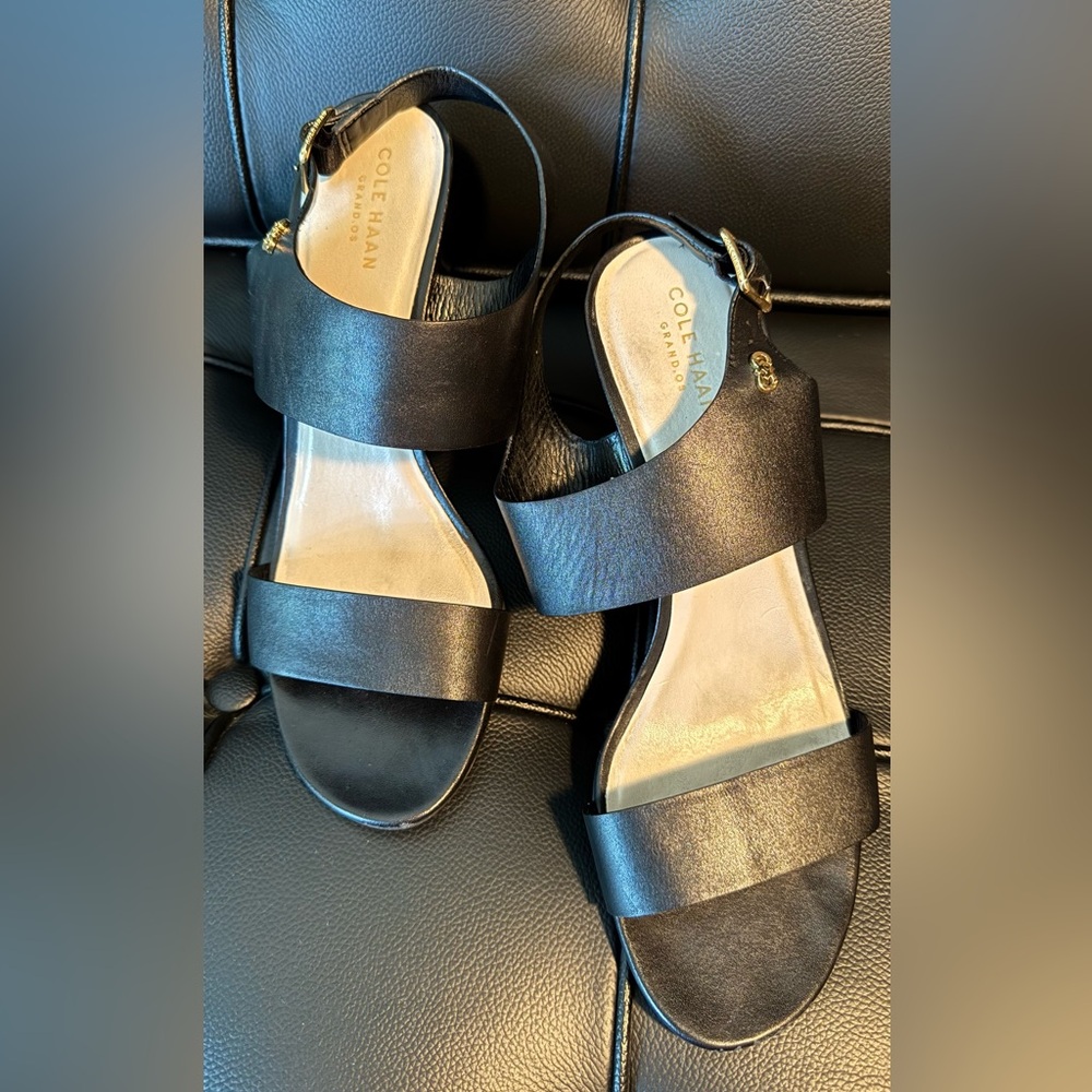 Cole Haan Women's Elegant Black Sandals
